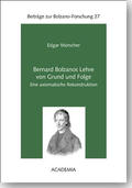 Morscher |  Bernard Bolzanos Lehre von Grund und Folge | Buch |  Sack Fachmedien