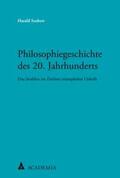Seubert |  Philosophiegeschichte des 20. Jahrhunderts | eBook | Sack Fachmedien