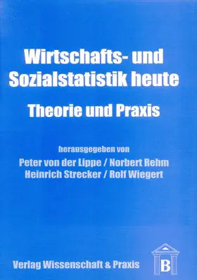 von der Lippe / Rehm / Strecker |  Wirtschafts- und Sozialstatistik heute. | Buch |  Sack Fachmedien
