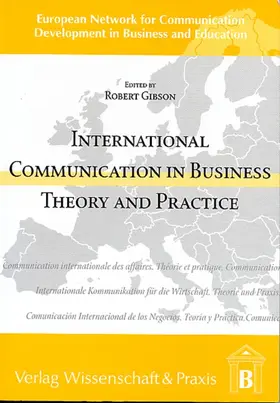 Gibson |  International Communication in Business. | Buch |  Sack Fachmedien