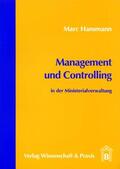 Hansmann |  Management und Controlling in der Ministerialverwaltung | Buch |  Sack Fachmedien