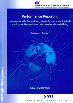 Entchelmeier |  Performance Reporting. | Buch |  Sack Fachmedien