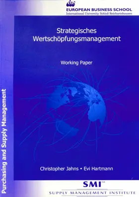 Jahns / Hartmann |  Strategisches Wertschöpfungsmanagement. | Buch |  Sack Fachmedien