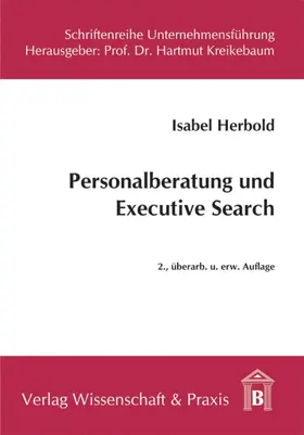 Herbold |  Personalberatung und Executive Search. | Buch |  Sack Fachmedien