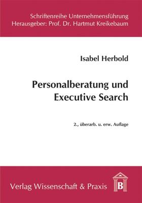 Herbold | Herbold, I: Personalberatung und Executive Search | Buch | 978-3-89673-462-4 | sack.de