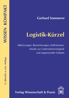 Sommerer |  Logistik-Kürzel | Buch |  Sack Fachmedien
