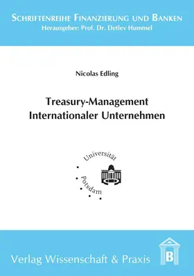 Edling |  Treasury-Management Internationaler Unternehmen. | Buch |  Sack Fachmedien