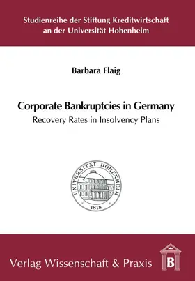 Flaig |  Corporate Bankruptcies in Germany. | Buch |  Sack Fachmedien