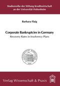 Flaig |  Corporate Bankruptcies in Germany | Buch |  Sack Fachmedien