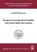 Willershausen |  Willershausen, G: European Sovereign Bond Liquidity and Cent | Buch |  Sack Fachmedien