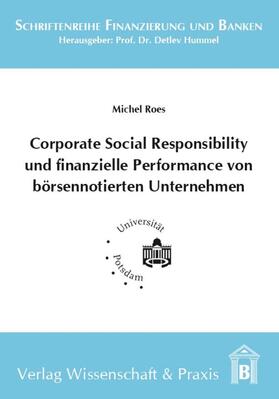 Roes | Corporate Social Responsibility und finanzielle Performance von börsennotierten Unternehmen | Buch | 978-3-89673-748-9 | sack.de