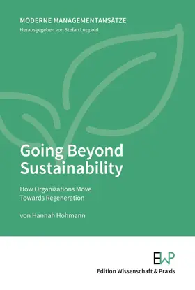 Luppold / Hohmann |  Going Beyond Sustainability | Buch |  Sack Fachmedien
