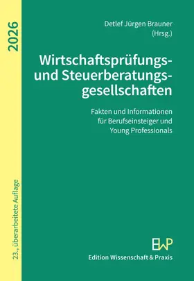Brauner |  Wirtschaftsprüfungs- und Steuerberatungsgesellschaften 2026 | Buch |  Sack Fachmedien