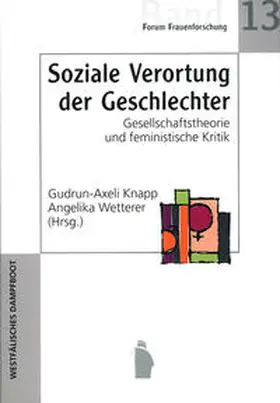 Knapp / Wetterer |  Soziale Verortung der Geschlechter | Buch |  Sack Fachmedien