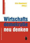 Demirovic |  Wirtschaftsdemokratie neu denken | Buch |  Sack Fachmedien