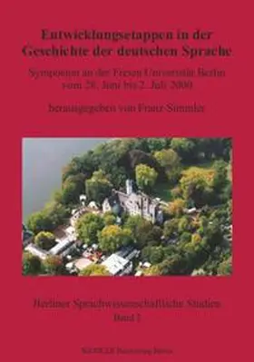 Simmler |  Entwicklungsetappen in der Geschichte der deutschen Sprache | Buch |  Sack Fachmedien