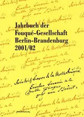 Witt |  Jahrbuch der Fouqué-Gesellschaft Berlin-Brandenburg 2001/02 | Buch |  Sack Fachmedien