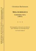 Bachmann |  Melancholicus | Buch |  Sack Fachmedien