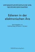 Reeg / Schubert |  Edieren in der elektronischen Ära | Buch |  Sack Fachmedien