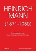 Delabar / Fähnders |  Heinrich Mann (1871-1950) | Buch |  Sack Fachmedien