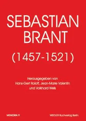 Roloff / Valentin / Wels |  Sebastian Brant (1457-1521) | Buch |  Sack Fachmedien