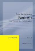 Lorenz |  Parrhesie | Buch |  Sack Fachmedien
