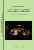 Sauerland |  Auch eine Literaturgeschichte des achtzehnten Jahrhunderts | Buch |  Sack Fachmedien