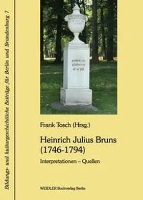 Tosch |  Heinrich Julius Bruns (1746-1794) | Buch |  Sack Fachmedien