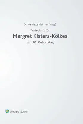 Meissner |  Festschrift für Margret Kisters-Kölkes | Buch |  Sack Fachmedien