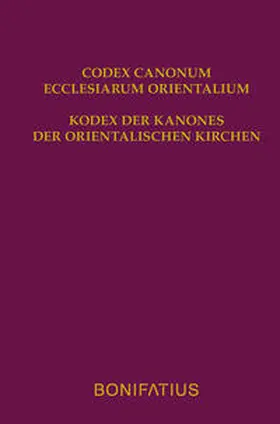 Krutzler |  Codex Canonum Ecclesiarum Orientalium | Buch |  Sack Fachmedien