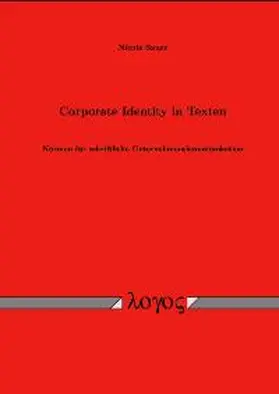Sauer |  Corporate Identity in Texten | Buch |  Sack Fachmedien