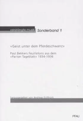 Eichhorn |  Geist unter dem Pferdeschwanz | Buch |  Sack Fachmedien