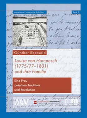 Ebersold |  Louise von Hompesch (1775/77–1801) und ihre Familie | Buch |  Sack Fachmedien