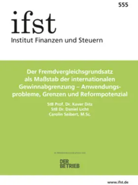 Ditz / Licht / Seibert |  ifst-Schrift 555 | Buch |  Sack Fachmedien
