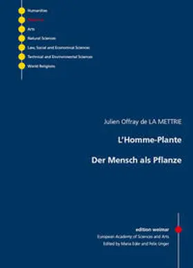 Offray de la Mettrie / Eder |  L'Homme-Plante - Der Mensch als Pflanze | Buch |  Sack Fachmedien