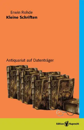 Rohde |  Kleine Schriften | eBook | Sack Fachmedien