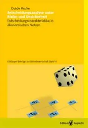 Recke |  Entscheidungsanalyse unter Risiko und Unsicherheit | Buch |  Sack Fachmedien