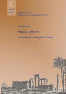 Beinlich | Papyrus Tamerit 1 | Buch | 978-3-89754-329-4 | sack.de