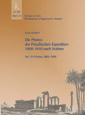 Beinlich |  Die Photos der Preußischen Expedition 1908-1910 nach Nubien | Buch |  Sack Fachmedien