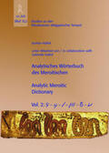 Hallof |  J. Hallof: SRaT 13,2: Analytisches Wörterbuch des Meroitischen /Analytic Meroitic Dictionary, Vol 2 | Buch |  Sack Fachmedien
