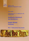 Hallof |  Analytisches Wörterbuch des Meroitischen / Analytic Meroitic Dictionary | Buch |  Sack Fachmedien