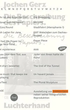 Widrich / Theewen |  Die Beschreibung des Papiers | Buch |  Sack Fachmedien