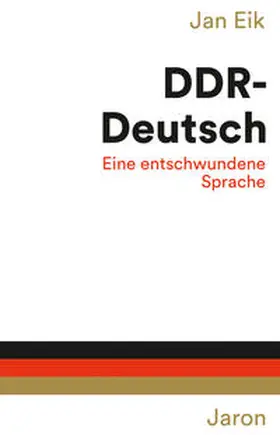 Eik |  DDR-Deutsch | Buch |  Sack Fachmedien
