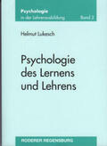 Lukesch |  Psychologie des Lernens und Lehrens | Buch |  Sack Fachmedien