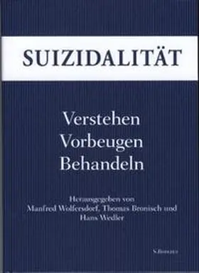 Wolfersdorf / Bronisch / Wedler |  Suizidalität | Buch |  Sack Fachmedien