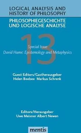Beebee / Schrenk |  David Hume: Epistemology and Metaphysics | Buch |  Sack Fachmedien
