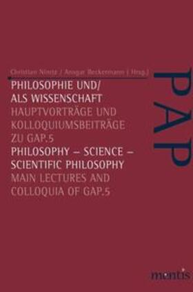 Nimtz / Beckermann |  Philosophie und/als Wissenschaft | Buch |  Sack Fachmedien
