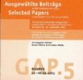 Bluhm / Nimtz |  Ausgewählte Beiträge zu den Sektionen der GAP.5 /Selected Papers Contributed to the Sections of GAP.5 | Sonstiges |  Sack Fachmedien