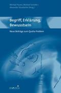 Pauen / Schütte / Staudacher |  Begriff, Erklärung, Bewusstsein | Buch |  Sack Fachmedien