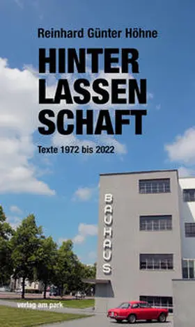Höhne |  Hinterlassenschaft | Buch |  Sack Fachmedien